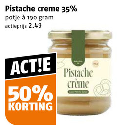  35 50 pistache creme potje actieprijs 