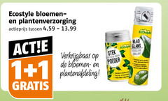 klik op dit plaatje voor een vergroting en voor vergelijkbare aanbiedingen gerelateerd aan
1 ecostyle bloemen plantenverzorging actieprijs stek broek poeder eco blad glans 1 ecostyle bloemen plantenverzorging actieprijs stek broek poeder eco blad glans