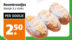  roombroodjes 3 doosje stuks 2 50 