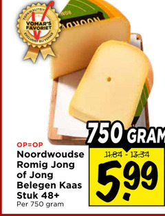  kaas 750 favoriet noordwoudse romig jong belegen stuk 48 5.99 