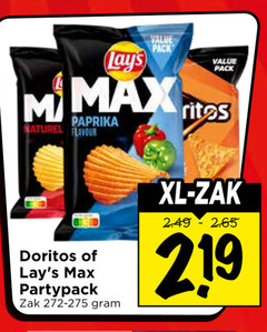 klik op dit plaatje voor een vergroting en voor vergelijkbare aanbiedingen gerelateerd aan
doritos lays chips 219 pack paprika naturel flavour partypack zak xl doritos lays chips 219 pack paprika naturel flavour partypack zak xl
