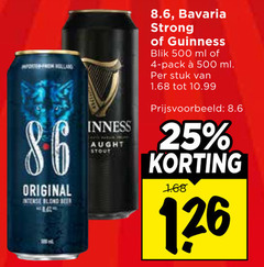  bavaria guinness speciaalbieren 4 25 500 original intense blond been stout strong blik ml pack stuk 