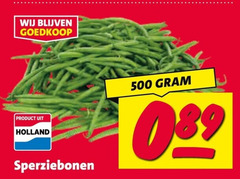  sperziebonen 500 holland 