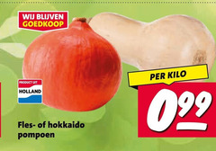  pompoen holland fles hokkaido kilo 