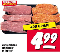 klik op dit plaatje voor een vergroting en voor vergelijkbare aanbiedingen gerelateerd aan
400 varkenshaas schnitzels lapjes 400 varkenshaas schnitzels lapjes