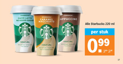  starbucks ijskoffie 17 caffee latte added sugar cappuccino caramel macchiato flavour chilled coffee bold creamy mists ml stuk 