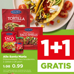 klik op dit plaatje voor een vergroting en voor vergelijkbare aanbiedingen gerelateerd aan
1 2 13 28 50 santa maria super soft wrap tortilla original flame baked crispy corn taco shells seasoning mix for mild tonight chunky salsa them party mais kruidenmix zakken combinatie 1 2 13 28 50 santa maria super soft wrap tortilla original flame baked crispy corn taco shells seasoning mix for mild tonight chunky salsa them party mais kruidenmix zakken combinatie