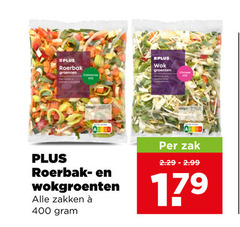  400 roerbak groenten wok chinese wokgroenten zakken zak 
