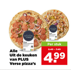 klik op dit plaatje voor een vergroting en voor vergelijkbare aanbiedingen gerelateerd aan
verse pizza keuken bbq chicken salami supremo stuk 4 99 verse pizza keuken bbq chicken salami supremo stuk 4 99
