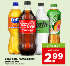  fuze tea sprite coca-cola fanta ice cola frisdrank 2 black fant orange meals fa coca zero sugar lemon lime natural flavours extract calories each hibiscus taste new recipe flessen 25 liter 