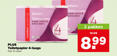 klik op dit plaatje voor een vergroting en voor vergelijkbare aanbiedingen gerelateerd aan
plus huismerk toiletpapier 2 4 12 voordeel super zacht pak rollen pakken 8 99 plus huismerk toiletpapier 2 4 12 voordeel super zacht pak rollen pakken 8 99