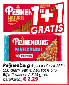  2 4 10 naturel show yan stuk 1 parelkandij porties peijnenburg pack pak pakken 