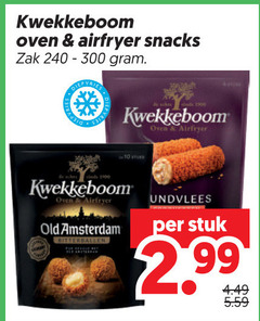  2900 kwekkeboom oven airfryer snacks zak old amsterdam bitterballen stuk 
