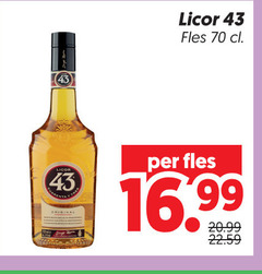  licor 43 likeur fles 