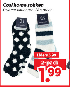  2 3 cosi home sokken maat elders 5.99 pack 