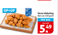  450 gecertificeerd duurzame visserij www.msc.org nl verse kibbeling bak 