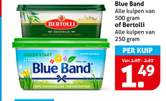 blue band margarine 100 250 500 bertolli smeerbaar milde olijfolie palmolive start calcium vitamines natuurlijke kuip 