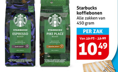  starbucks koffiebonen 100 450 espresso roast and dark arabica pike smooth with chocolate notes medium zakken zak 
