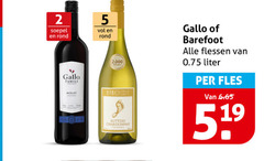  witte wijn rode 2 5 soepel rond gallo family barefoot merlot buttery chardonnay flessen liter fles 
