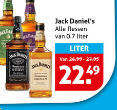  jack daniels whisky 40 dani whiskey vel tennessee honey flessen liter 