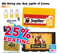  corona hertog jan jupiler krat bier speciaalbieren 6 18 24 25 30 bud pilsener natuurzuiver 