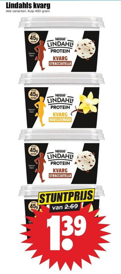 klik op dit plaatje voor een vergroting en voor vergelijkbare aanbiedingen gerelateerd aan
lindahl kvarg kwark 450 lindahls kuip pot proteine vetarm nestle protein stracciatella vanillesmaak lindahl kvarg kwark 450 lindahls kuip pot proteine vetarm nestle protein stracciatella vanillesmaak