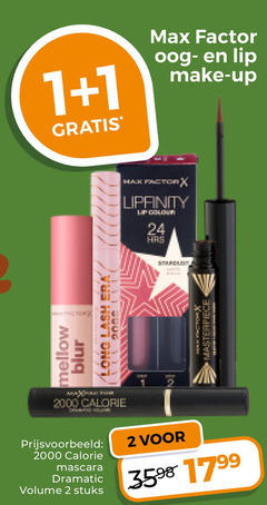 klik op dit plaatje voor een vergroting en voor vergelijkbare aanbiedingen gerelateerd aan
1 2 24 mellow maxfactor lach lipfinity lip colour stardust masterpiece factor oog make up calorie mascara dramatic volume stuks 1 2 24 mellow maxfactor lach lipfinity lip colour stardust masterpiece factor oog make up calorie mascara dramatic volume stuks