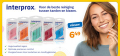  interprox tandenstokers reiniging tanden kiezen precisie comfort voorgeschreven tandartsen 