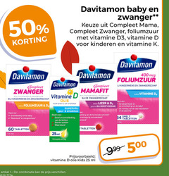  25 34 50 60 400 500 davitamon zwanger multivitamines mineral zwangerschap foliumzuur baby mama vitamine kinderen olie geur klas mamafit hage tabletten kids ml artikel combinatie 