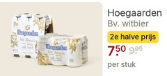  hoegaarden witbier 750 blanche 2e halve stuk 