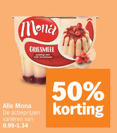  mona pudding 50 griesmeel rode bessensaus varieeren 
