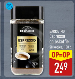  barissimo oploskoffie 50 100 suggestion coffee experts espresso cafe kaffee intensiteit 9 10 kopjes 