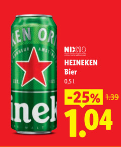  heineken blikjes bier 