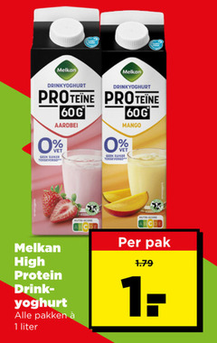 klik op dit plaatje voor een vergroting en voor vergelijkbare aanbiedingen gerelateerd aan
melkan drinkyoghurt 1 aardbei vet suiker mango high protein drink yoghurt pakken liter pak melkan drinkyoghurt 1 aardbei vet suiker mango high protein drink yoghurt pakken liter pak