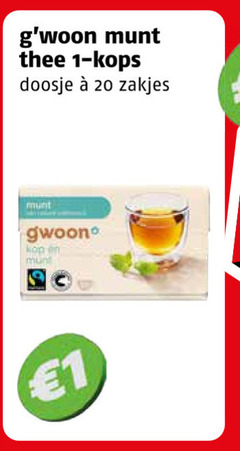 klik op dit plaatje voor een vergroting en voor vergelijkbare aanbiedingen gerelateerd aan
gwoon thee 1 20 munt doosje zakjes kop gwoon thee 1 20 munt doosje zakjes kop