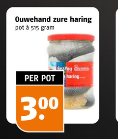  ouwehand haring 300 zure pot seayou 