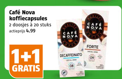  cafe nova koffiecups 1 2 20 mcafee koffiecapsules doosjes stuks actieprijs forte 