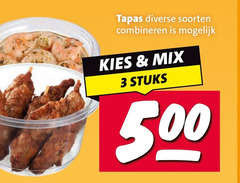  tapas 3 500 soorten combineren mix stuks 