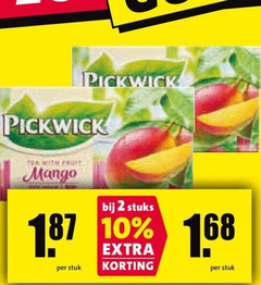klik op dit plaatje voor een vergroting en voor vergelijkbare aanbiedingen gerelateerd aan
pickwick thee 2 10 tea with mango stuks stuk pickwick thee 2 10 tea with mango stuks stuk