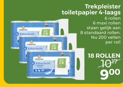  trekpleister huismerk toiletpapier 4 6 8 18 200 zacht stork rollen maxi vellen rol 9 