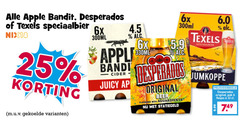 klik op dit plaatje voor een vergroting en voor vergelijkbare aanbiedingen gerelateerd aan
texels apple bandit desperados appelcider speciaalbieren 6 25 33 speciaalbier nix18 6x 300ml juicy 330ml original beer flavoured with pak texels apple bandit desperados appelcider speciaalbieren 6 25 33 speciaalbier nix18 6x 300ml juicy 330ml original beer flavoured with pak