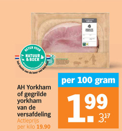  yorkham 11 100 www grill gegrilde beter natuur boer land versafdeling actieprijs kilo 