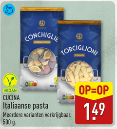  pasta 500 cucina conchiglie label nutri score italiaanse meerdere 