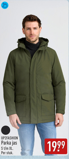  heren parka jas xl stuk 