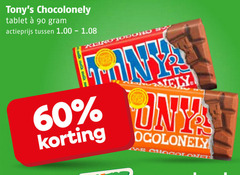 klik op dit plaatje voor een vergroting en voor vergelijkbare aanbiedingen gerelateerd aan
60 90 chocolonely tablet actieprijs vs 60 90 chocolonely tablet actieprijs vs