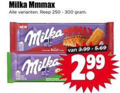  milka chocolade 250 300 reep new crunchy biscoff 3.99 