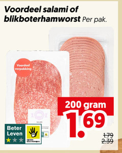  boterhamworst salami 200 voordeel blikboterhamworst pak beter leven 