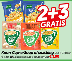  knorr cup a soup noodles soep 2 3 5 kip champignon tomaat sour knows snacking pakken 