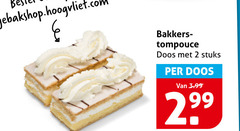  tompoucen 2 gebakshop.hoogvliet.com bakkersland tompouce doos stuks 3.99 