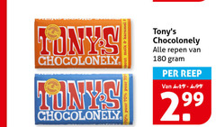  tony chocolony chocolade 180 chocolonely tonys repen reep 